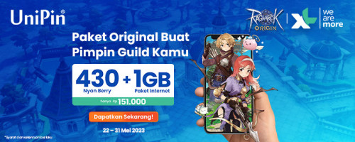 Kembangkan Guild Kamu dengan Promo Terbaik: Top Up Nyan Berry 430 dan Dapatkan 1GB Kuota Internet!